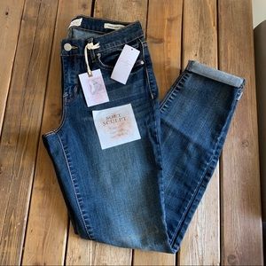Jessica Simpson Forever Rolled Ankle Skinny Jeans